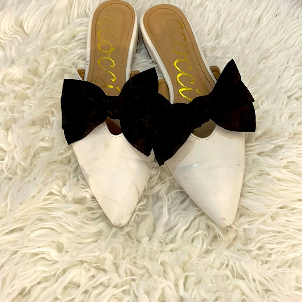 Red Dress Fashion Mules